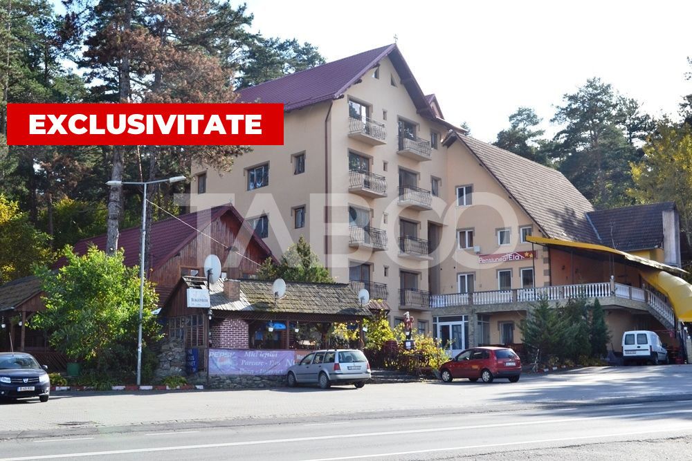 Pensiune de vanzare in Talmaciu judetul Sibiu renovata cu 26 camere – fotografia 1 din 27