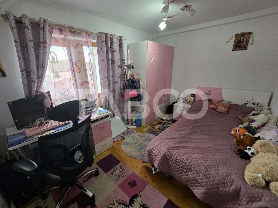 Casa mobilata de vanzare 150 mpu teren 450 mp garaj Piata Cluj Sibiu – fotografia 18 din 22
