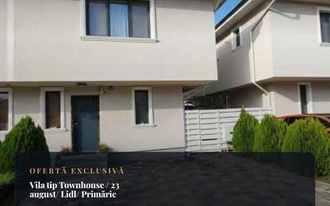 Vila tip Townhouse / 23 august/ Lidl/ Primărie Otopeni