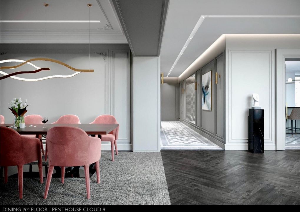 Cloud9 Residence | PENTHOUSE RAFINAT 800 mp cu 4 locuri parcare | – fotografia 49 din 55