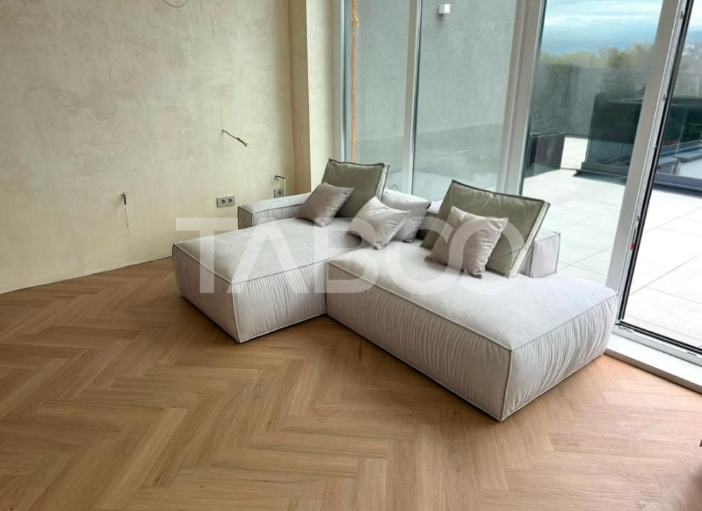 Penthouse de vanzare zona Gheorgheni vedere panoramica finisat premium – fotografia 2 din 12
