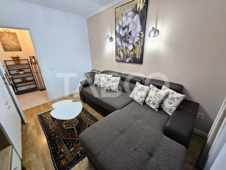 Apartament 2 camere de inchiriat mobilat modern pivnita Dioda Sibiu – fotografia 11 din 16