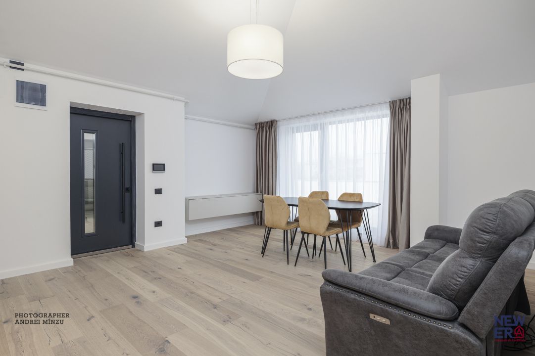 Apartament NOU 3 camere cu terasa 50 mp in bloc boutique, zona Herestrau – fotografia 1 din 21