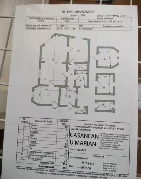 Apartament central Piata Unirii in imobil fara risc seismic – fotografia 3 din 3