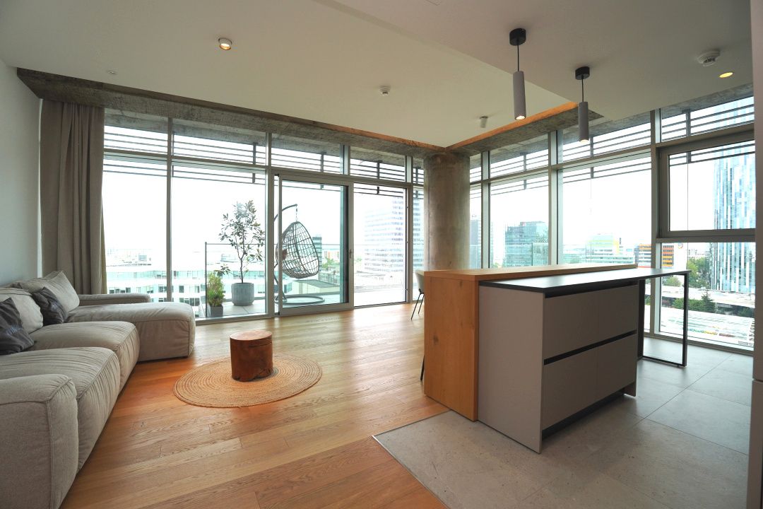 UPsite 3-Room Apartment | Parking & Storage | 100 sqm | Promenada Mall – fotografia 4 din 18