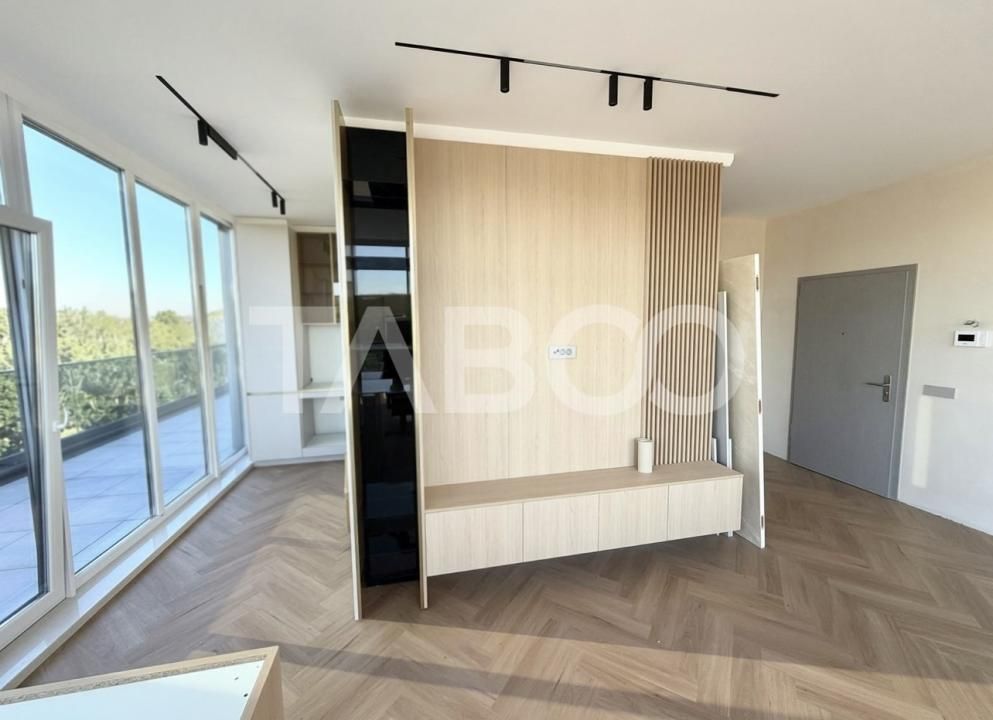 Penthouse de vanzare zona Gheorgheni vedere panoramica finisat premium – fotografia 5 din 12