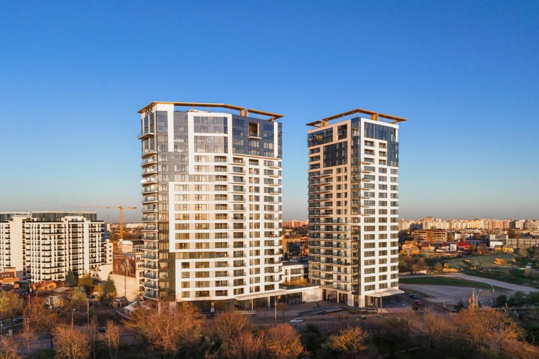 Panoramic View 16 Floor • 4 Rooms + 2 Parking • One Verdi Park • Floreasca – fotografia 1 din 22