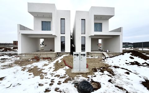 Duplex de top cu 4 camere, 110 mp utili, 350 mp teren - Giarmata