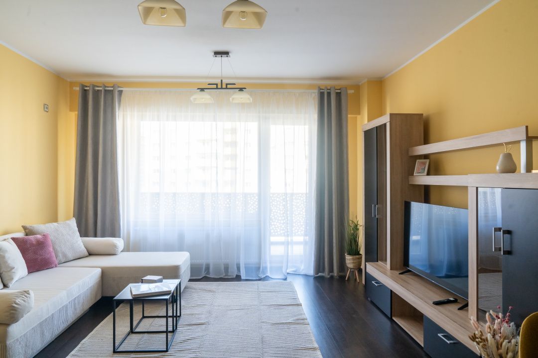 Apartament 2 camere cu terasa, parcare subterana si paza permanenta – fotografia 3 din 20