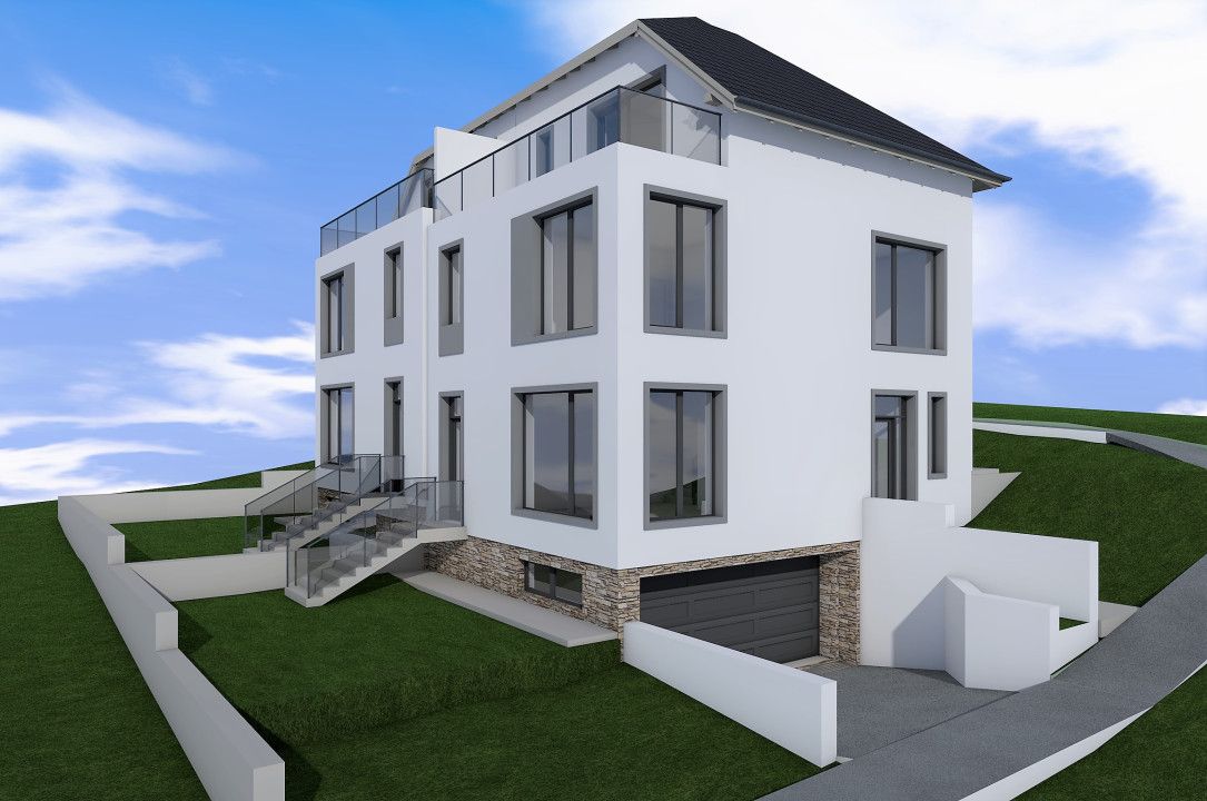 Duplex finalizat, cu garaj in Damnul Rotund – fotografia 1 din 8