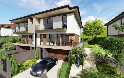Casă eficientă energetic nZEB, 185 mp utili și teren de 300 mp panouri solare