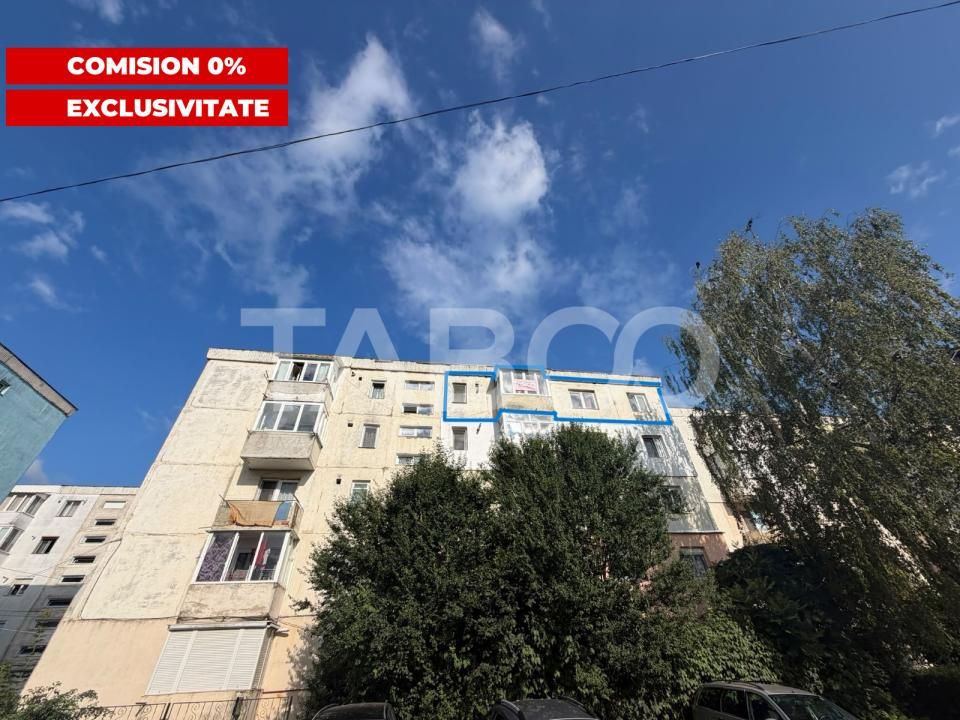 Comision 0% Apartament semidecomandat 3 camere 56mp Tudor Vladimirescu – fotografia 1 din 7