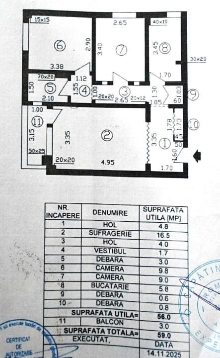 SemiCentral - Drumul Taberei - 100m Metrou Favorit | 3 Camere | Decomandat – fotografia 12 din 12