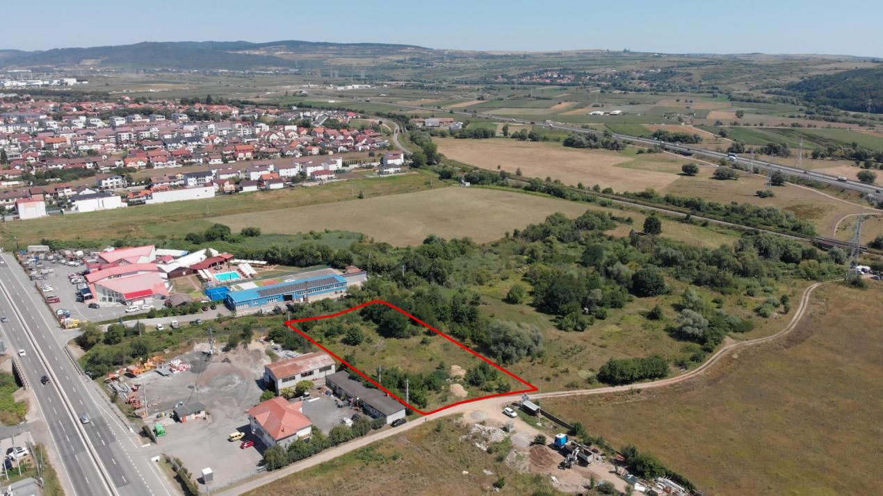 Teren cu PUD aprobat pentru hale industriale | 5.658 mp | Selimbar – Sibiu – fotografia 2 din 7