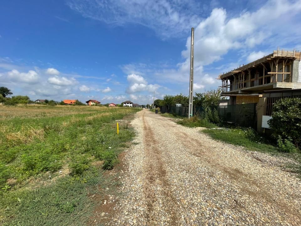 Teren 1500 mp de vânzare Ghermănești Snagov – Str. Podul Înalt, deschidere 25 ml – fotografia 1 din 3