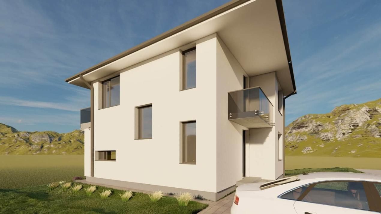 Casă individuală NZEB | Intrare Chinteni | 5 camere | Teren 600 mp – fotografia 3 din 5