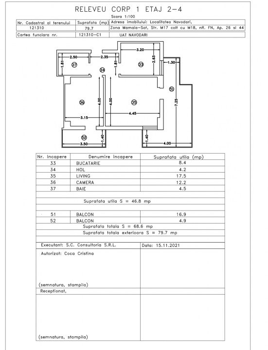 Apartament la MARE, decomandat cu bucatarie inchisa, luminos cu terasa Imensa – fotografia 25 din 25