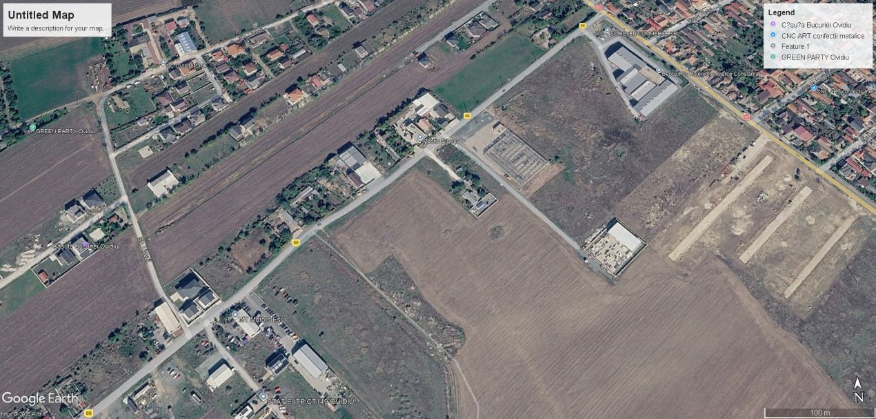 Teren intravilan 3.000 mp – Ovidiu, Varianta către Poiana – fotografia 4 din 5