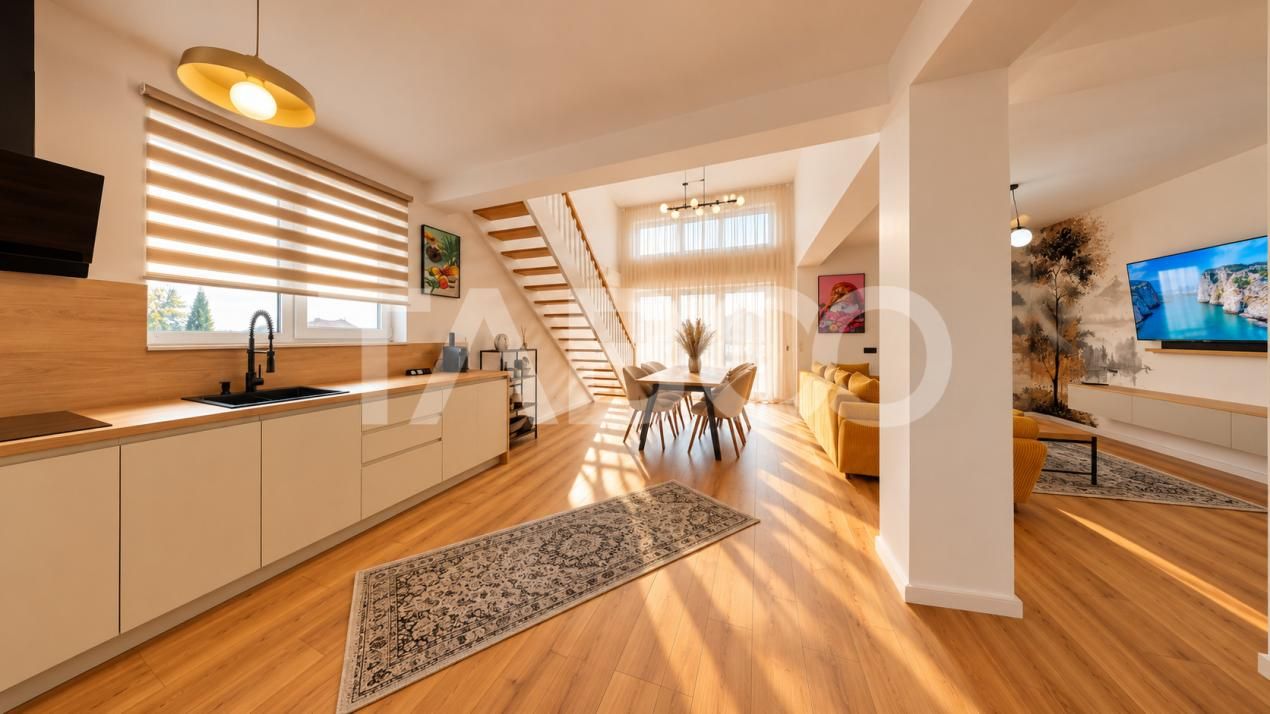 Penthouse cu design spectaculos si terasa de vanzare DaVinci Cristian – fotografia 11 din 17
