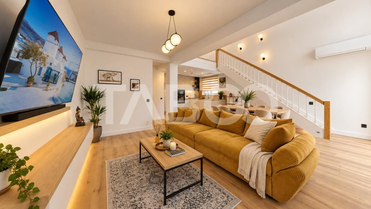 Penthouse cu design spectaculos si terasa de vanzare DaVinci Cristian – fotografia 1 din 17
