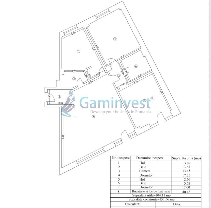 Apartament cu 4 camere bloc nou zona Cantemir, Oradea – fotografia 7 din 7