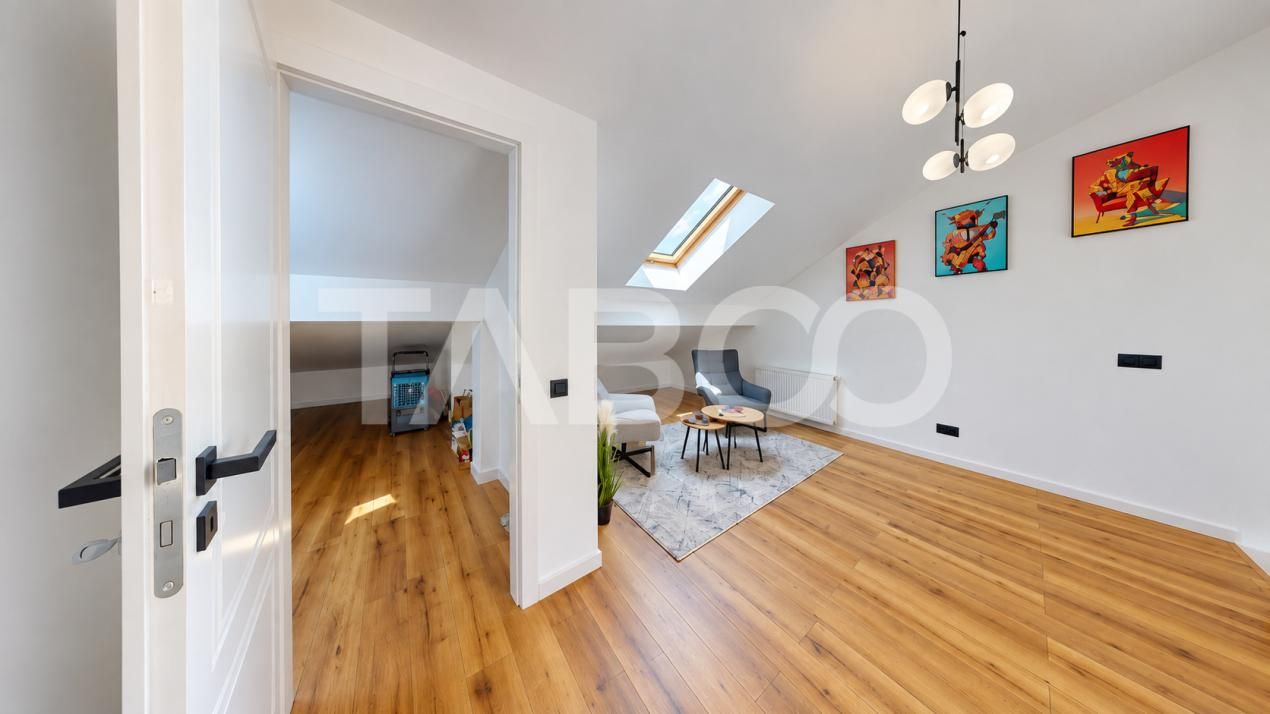Penthouse cu design spectaculos si terasa de vanzare DaVinci Cristian – fotografia 9 din 17