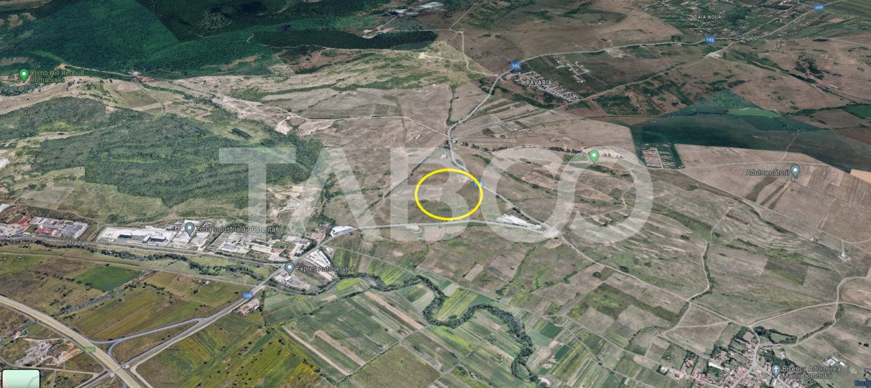 Teren intravilan de vanzare 5.986 mp Dealul Daii Sibiu – fotografia 1 din 4