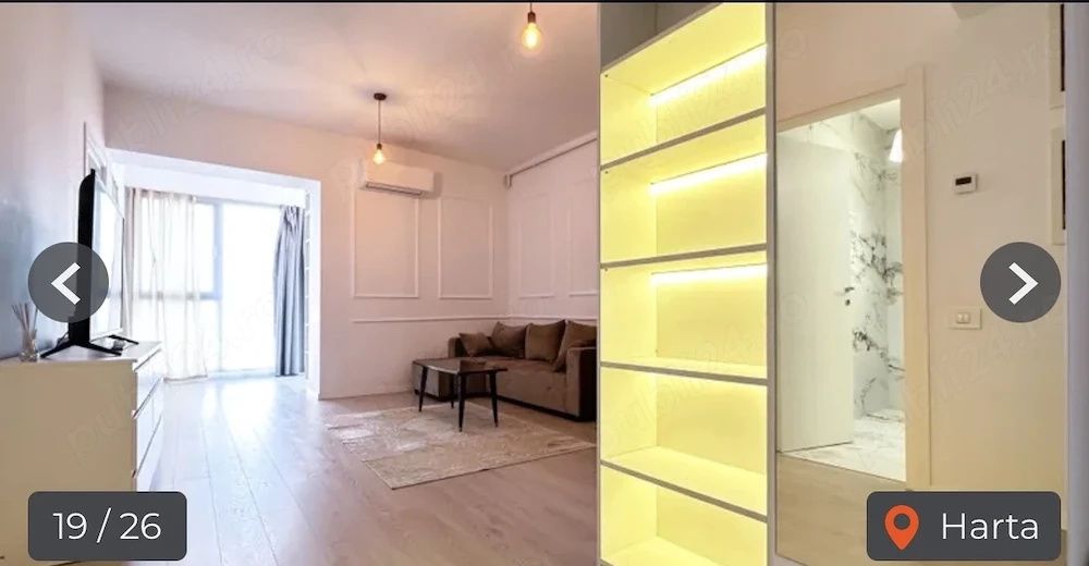2 Camere de inchiriat | Baneasa | Metrou | Centrala | Pet-Friendly – fotografia 2 din 9