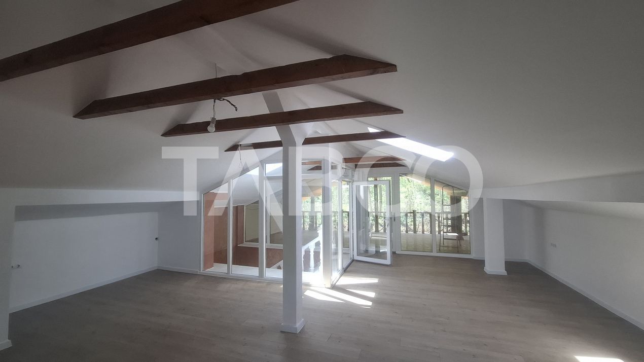 Casa de vanzare 405 mp utili 2 garaje 250 mp terase Slimnic Sibiu – fotografia 6 din 19