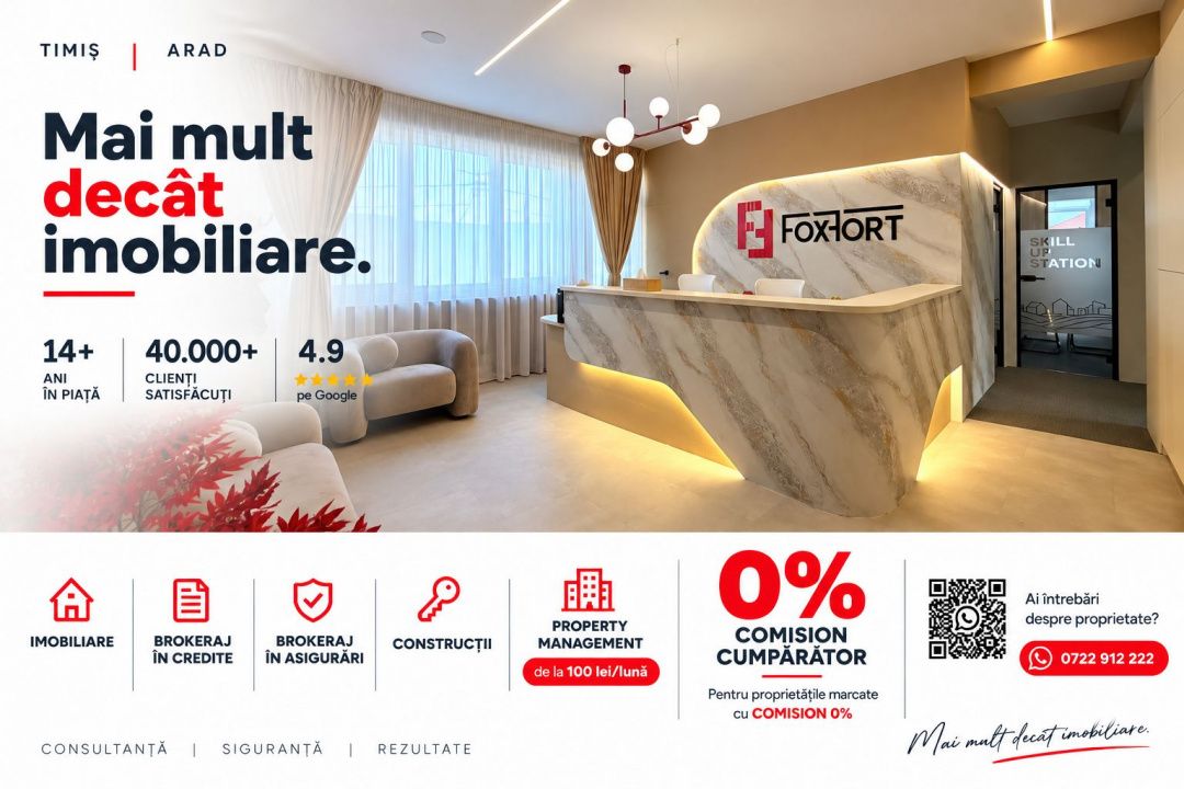 Apartament 3 camere | Mobilat | Bucatarie inchisa cu sticla | Parcare inclusa – fotografia 19 din 19