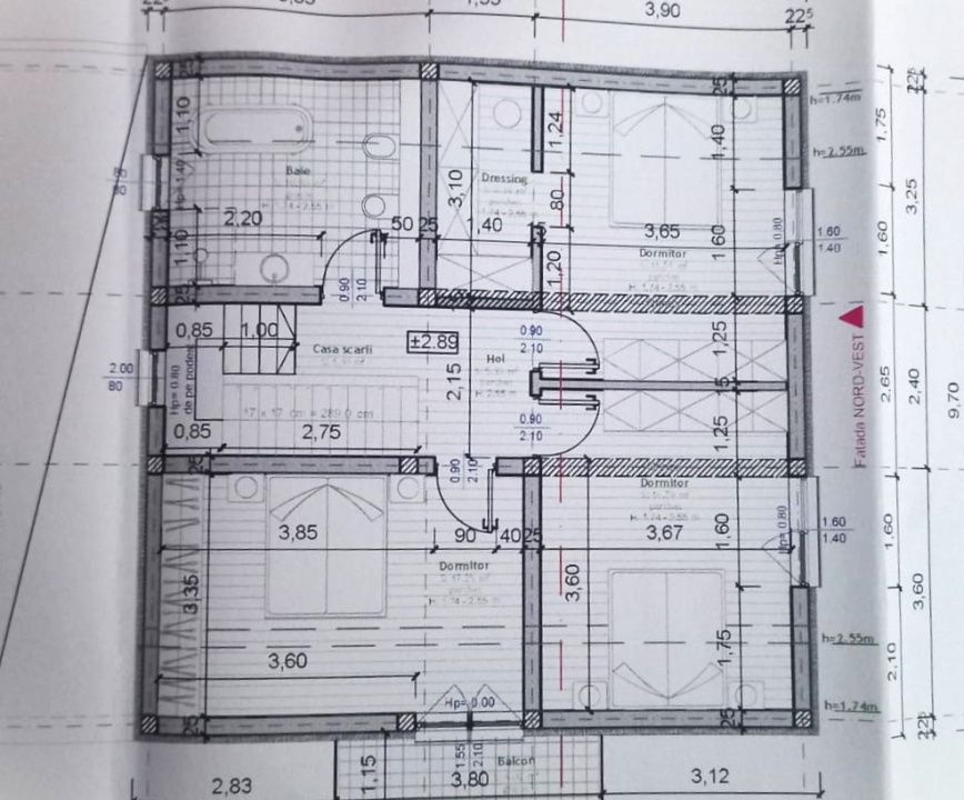 Casa individduala cu CF in Popesti – fotografia 14 din 15