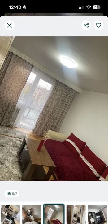 APARTAMENT 2 CAMERE I DECOMANDAT I CETATE I ZONA BULEVARD I MOBILAT I – fotografia 1 din 7