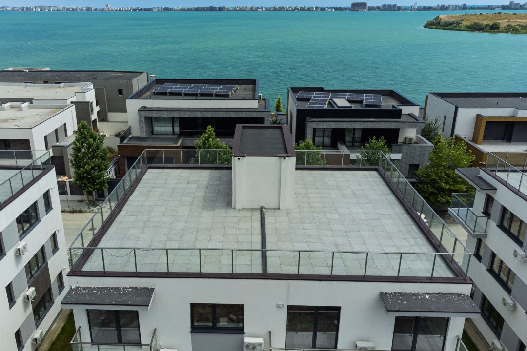 Apartament 3 camere la etajul 2 | Terasa privata 70m | Vedere frontală spre Lac – fotografia 22 din 26