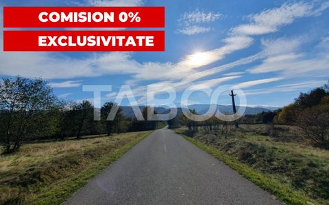 Teren in suprafata de 2990 mp cu vedere la munte zona turistica Lisa