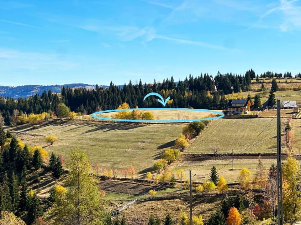 TEREN DE VANZARE IN MARISEL 15 000 MP | PANORAMA DEOSEBITA | POTENTIAL TURISTIC – fotografia 1 din 9