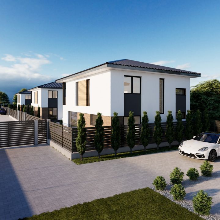 🏡 Proiect nou de case moderne P+1 – la doar 2 minute de Năsăud – fotografia 5 din 15