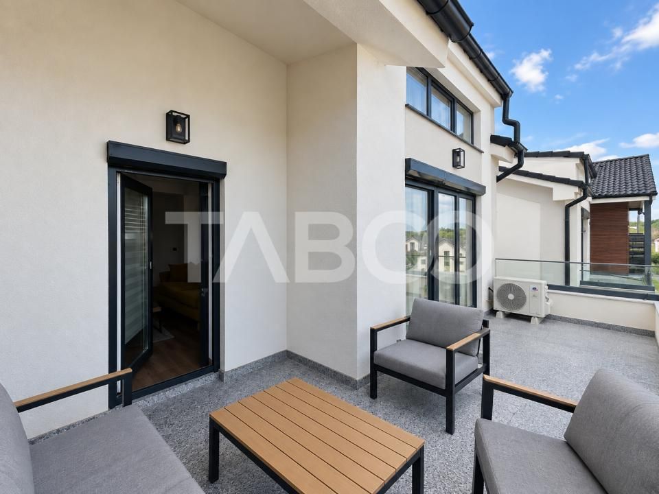 Penthouse cu design spectaculos si terasa de vanzare DaVinci Cristian – fotografia 3 din 17