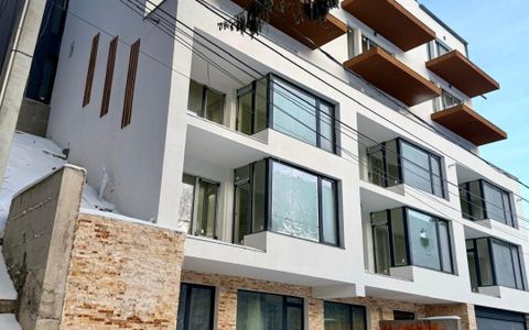 Bloc Nou -Apartament 2 camere, la 200m pârtie Clabucet, Predeal/comision0%