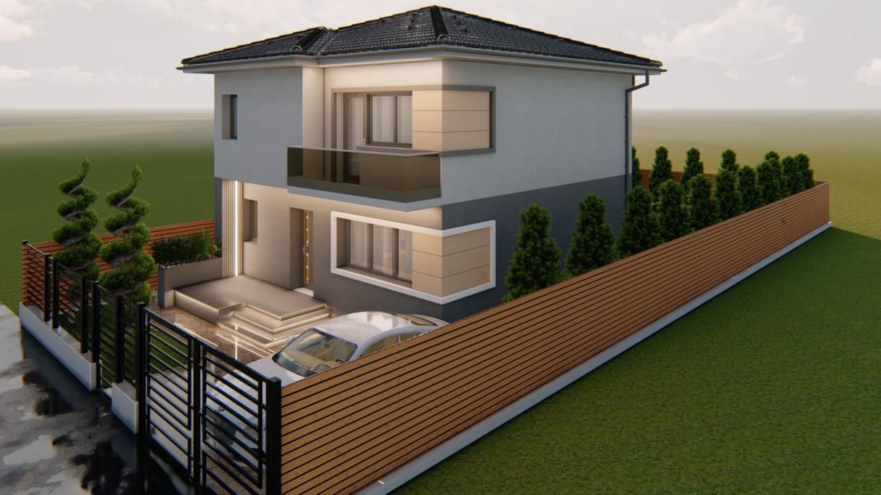 TVA inclus | Case noi cu 5 camere în Trivale, str. Campului | Dormitor la Parter – fotografia 8 din 8