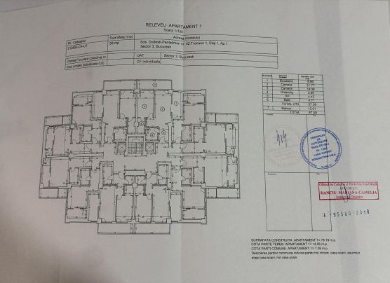 Apartament 2 camere Pantelimon Rams Residence etaj 1 bloc 2019 – fotografia 9 din 9