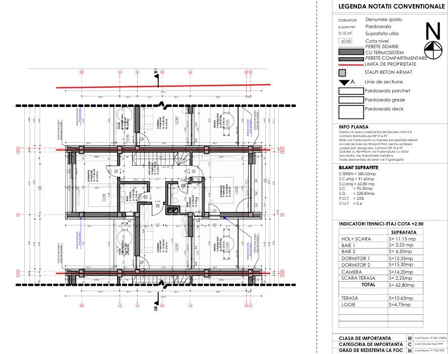 Casa in Voronet, 118mp, 55mp terase,  390 mp teren, 3 Dormitoare, Rooftop 40 mp – fotografia 36 din 36