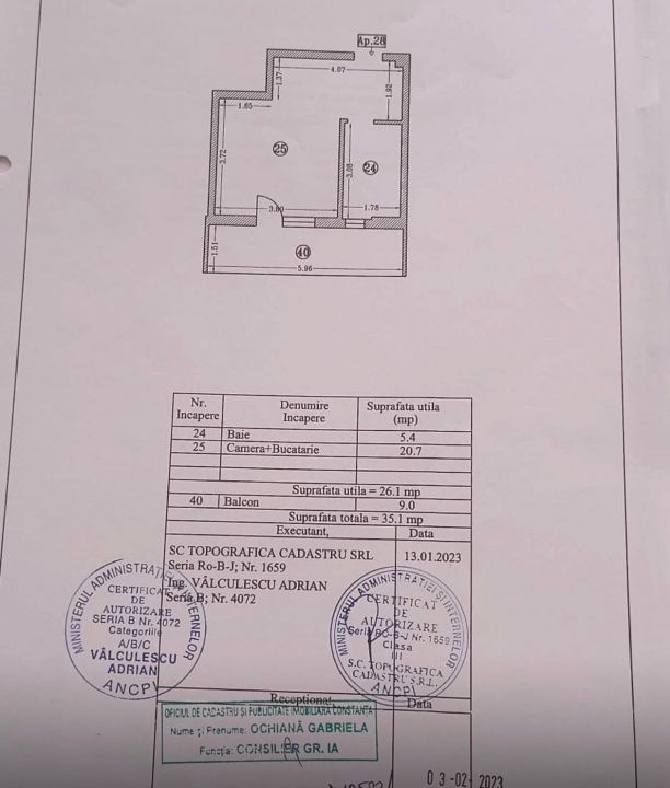 Garsoniera Mamaia Nord, zona Lidl – fotografia 10 din 10