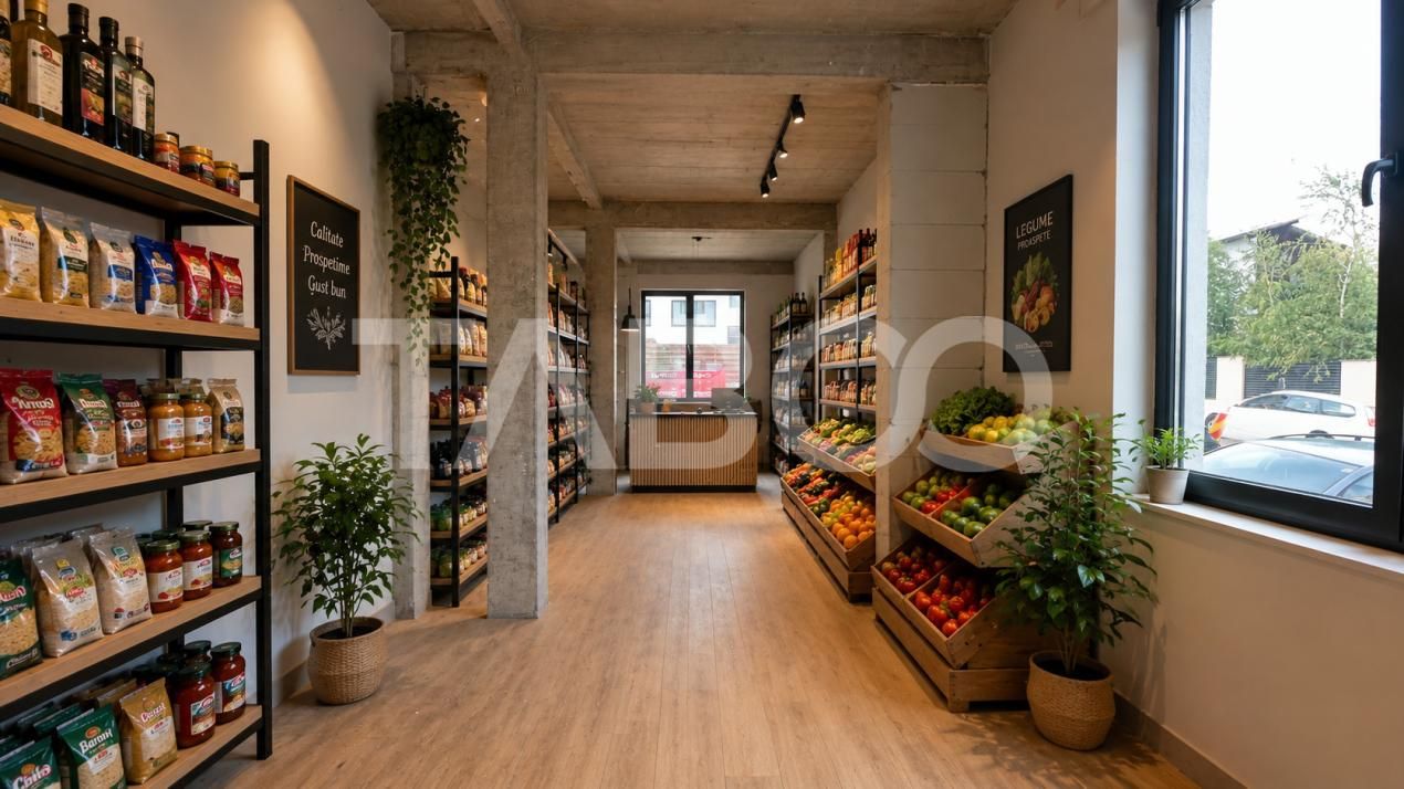 Spatiu comercial posibilitate alimentatie publica NOU zona Selimbar – fotografia 4 din 8