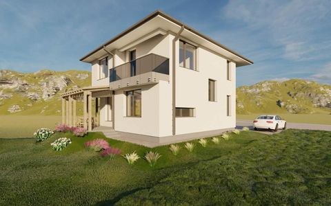 Casă individuală NZEB | Intrare Chinteni | 5 camere | Teren 500 mp