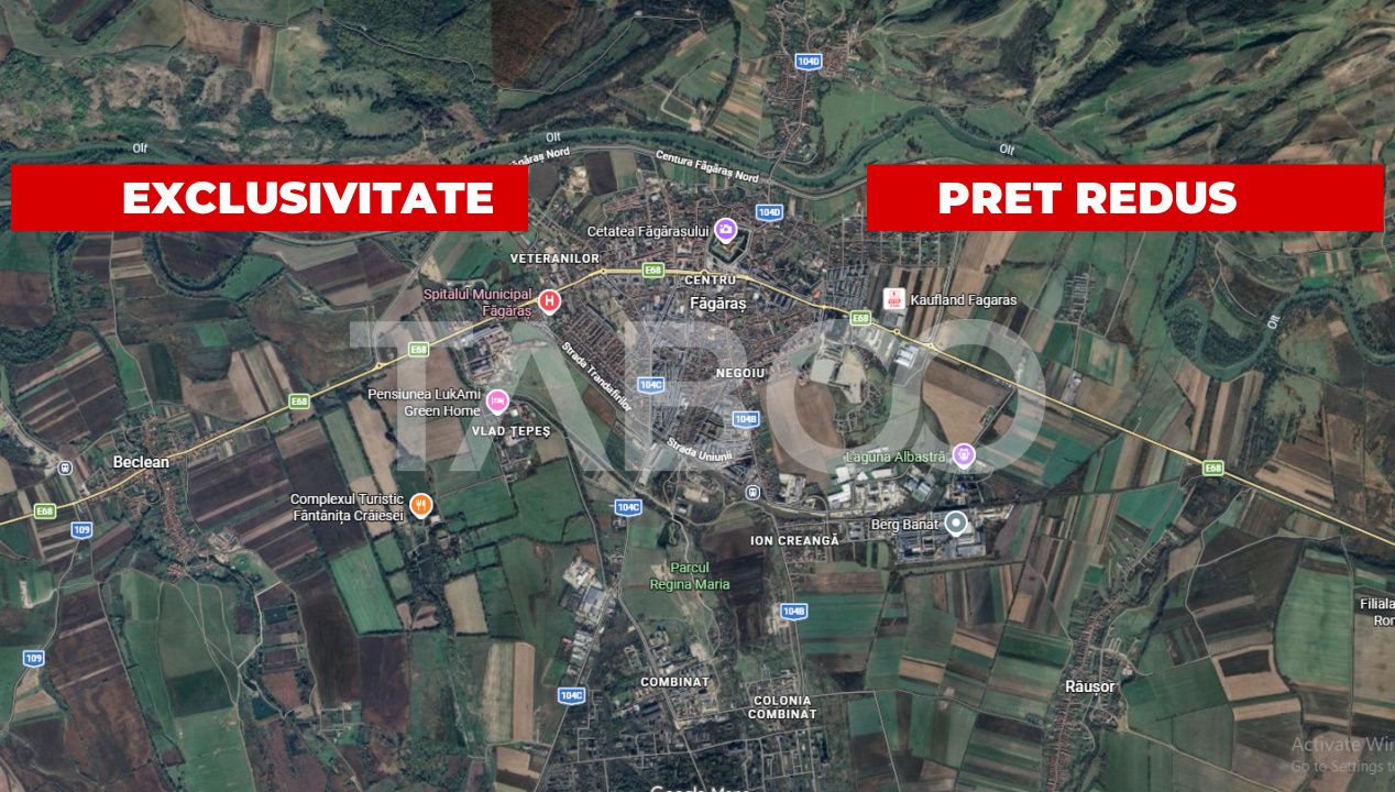 Hala + Spatiu Birouri pe Platforma Industriala Fagaras S = 1750 mp – fotografia 1 din 9