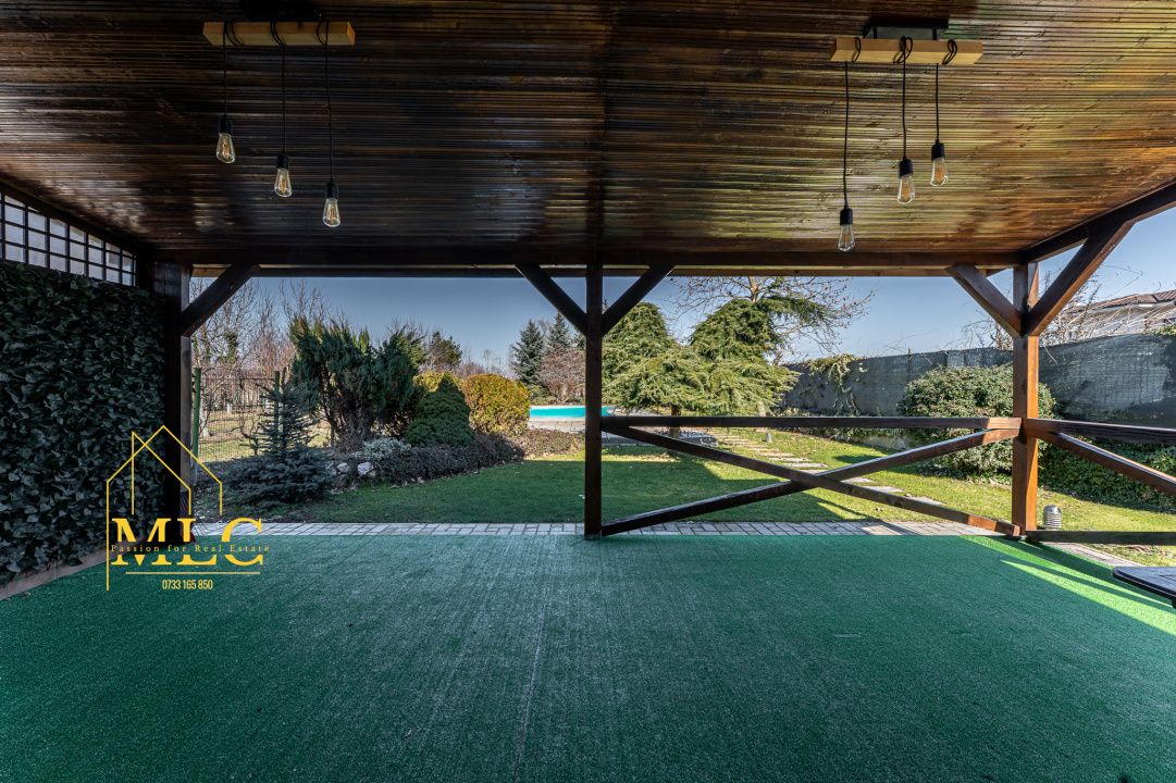 Vilă spectaculoasă cu deschidere la lac Snagov | Piscină | Teren tenis | Gruiu – fotografia 8 din 29