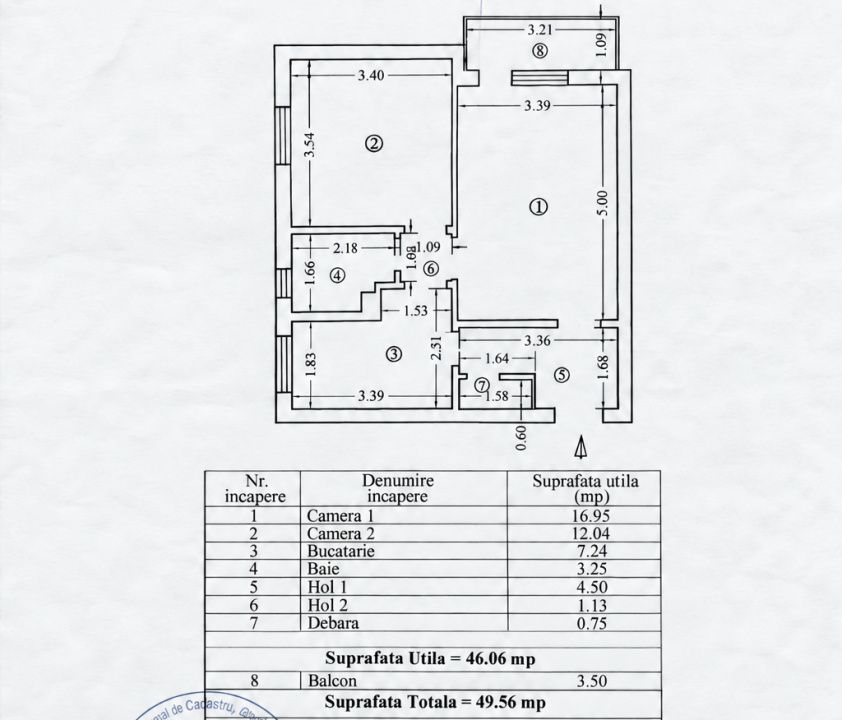 Apartament 2 camere, langa City Mall, vedere spre Parcul Tabacariei – fotografia 4 din 10