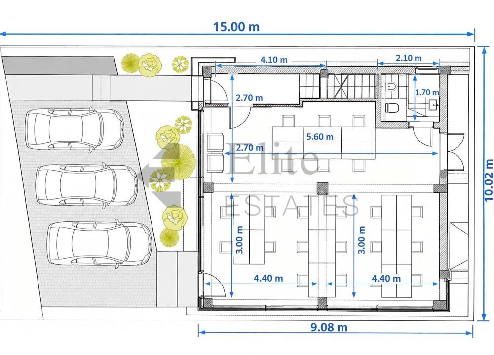 Spatiu de inchiriat I complet mobilat nou – fotografia 3 din 5