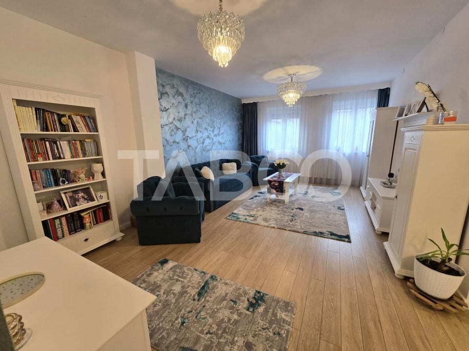 Casa mobilata de vanzare 150 mpu teren 450 mp garaj Piata Cluj Sibiu – fotografia 22 din 22