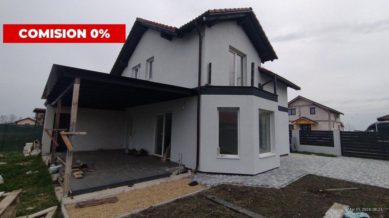 COMISION 0%-Casa individuala 5 camere, Sacalaz - Zona de Vest – fotografia 1 din 56